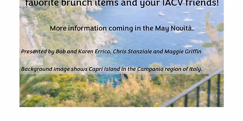 Members Only - IACV Spring Fling Brunch