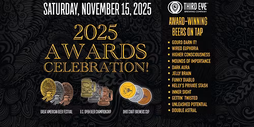 2025 Third Eye Brewing Awards Celebration!