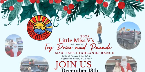 Little Miss V\u2019s 5th Annual Toy Drive