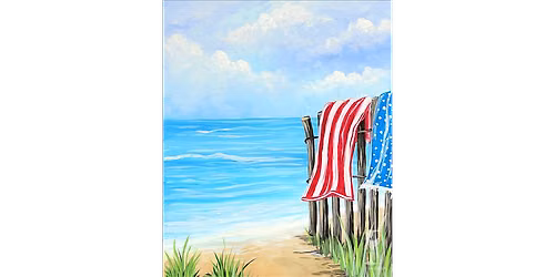 Hanging by the Seaside - Paint and Sip in Houston | Classpop!\u2122