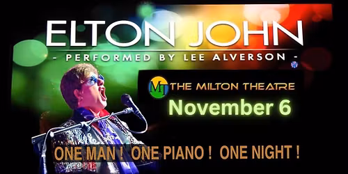Tribute to Elton John featuring Lee Alverson