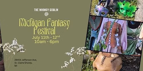 The Whimsy Goblin at Michigan Fantasy Festival 