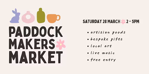 The Paddock Bakery Makers Market