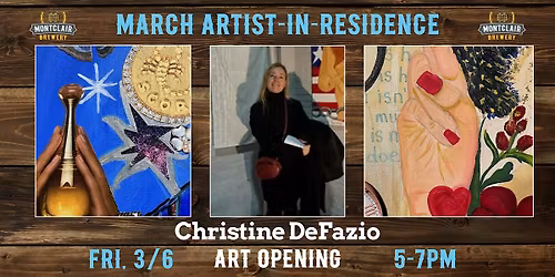 Art Opening: Christine DeFazio at Montclair Brewery
