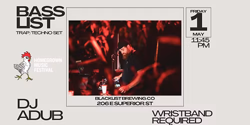 BASSLIST\/DHGMF - DJ ADUB