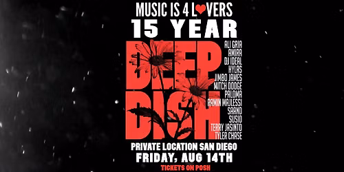 MI4L 15 YEAR ft DEEP DISH (Dubfire & Sharam)