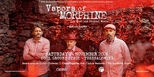 Vapors of Morph*ne [US] || 14.11.2026 || Thessaloniki 