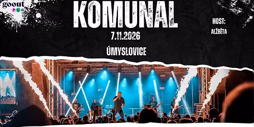 Komun\u00e1l - Podzimn\u00ed tour 2026 - \u00damyslovice