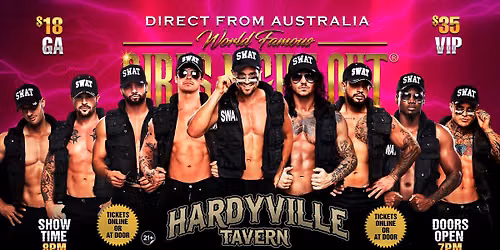 Sep 17th: Bullhead City, AZ- GIRLS NIGHT OUT\u00ae AUSTRALIAN TAKEOVER at Hardyville