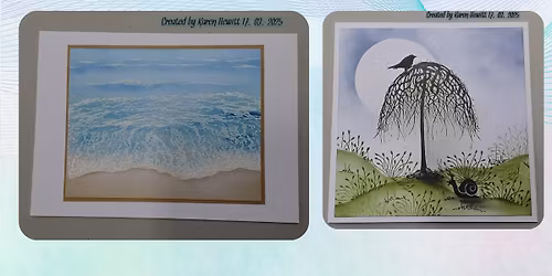 Card Making Evening - Once a Month - 7-9pm 2 cards in 2 hours - Only 2 Spaces Left!