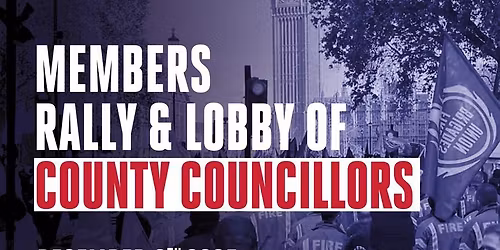 Cuts K*ll - Save Our Fire Service Council Lobby