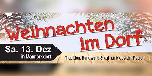 Weihnachten im Dorf 2025