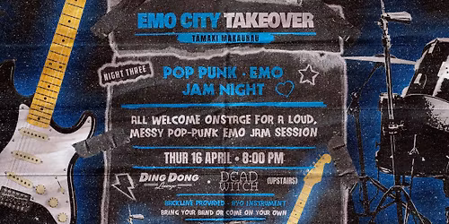  EMO CITY TAKEOVER: SAD SONGS & LOUD FEELINGS JAM NIGHT
