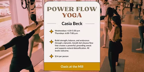 Power Flow Yoga with Casia Beck