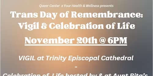 Trans day of Rememberance