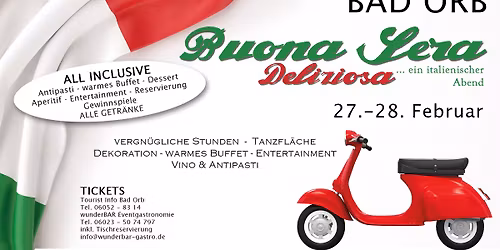 BUONA SERA, ein italienischer Abend