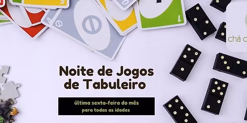 Noite de Jogos de Tabuleiro no Ch\u00e1 da Barra \ud83c\udfb2\u2615