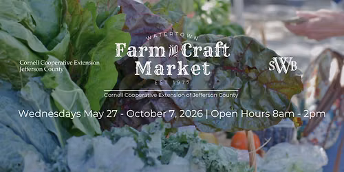 Watertown Farm & Craft Market - 2026