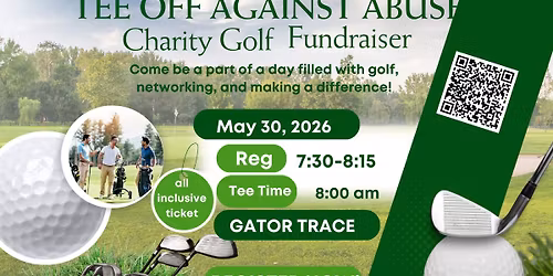 TEE OFF AGAINST CHILD ABUSE