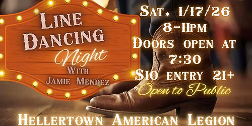 Line Dancing at the Hellertown Legion