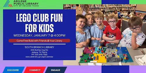 LEGO Club (South Branch)