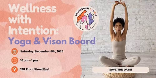 Wellness with Intention: Yoga & Vision Board