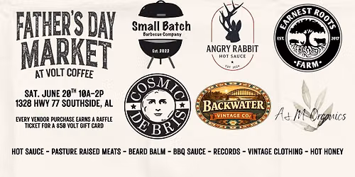 Father's Day Market at Volt Coffee