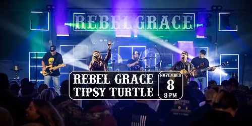 Rebel Grace Is Back at The Tipsy Turtle for a Country Music Party on the BIG NEW STAGE 
