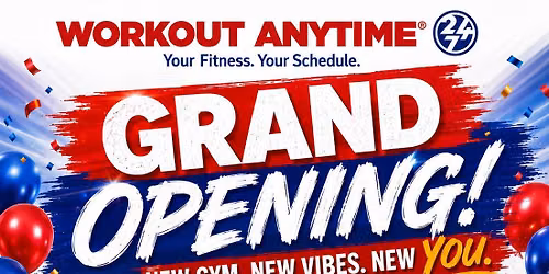 Workout Anytime Grand Opening