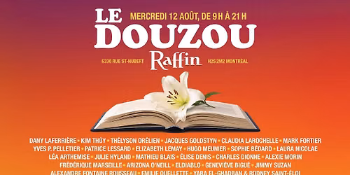LE DOUZOU, J'ACH\u00c8TE UN LIVRE QU\u00c9B\u00c9COIS !