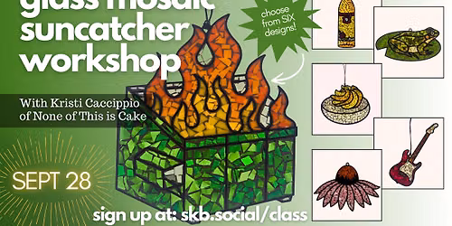 Glass Mosaic Suncatcher Workshop