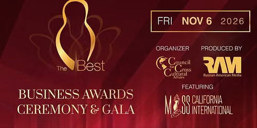 The Best Business Awards Ceremony & Gala 2026