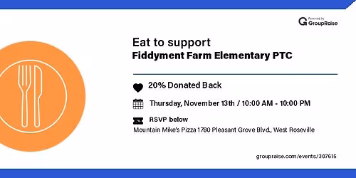 Mountain Mike\u2019s Pizza Dine Out