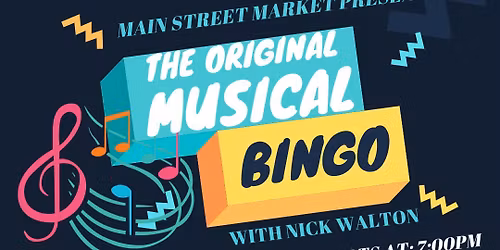 Musical Bingo Wednesdays with Nick