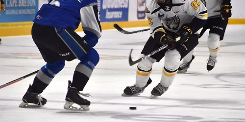 Parking Cape Breton Eagles at Rimouski Oc\u00e9anic