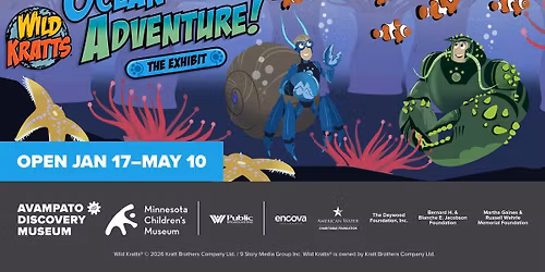 Wild Kratts\u00ae: Ocean Adventure! Exhibit Closing