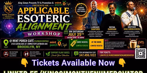 Applicable Esoteric Workshop