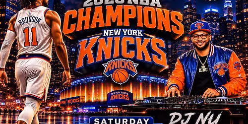 We ain't stop Celebrating! 2026 NBA CHAMPIONS NY KNICKS.