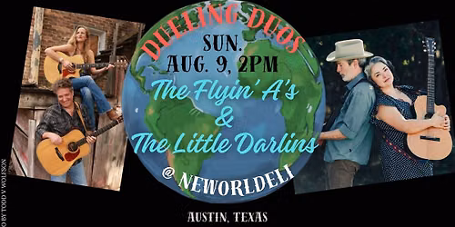 The Flyin' A's & Little Darlins @ NeWorDeli