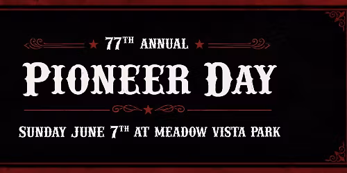 Pioneer Day Parade & Booth