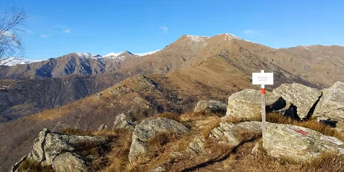La dorsale di punta Prarosso, Basse Valli di Lanzo