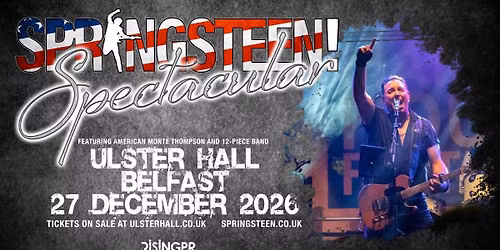 SPR!NGSTEEN! SPECTACULAR live @ Ulster Hall