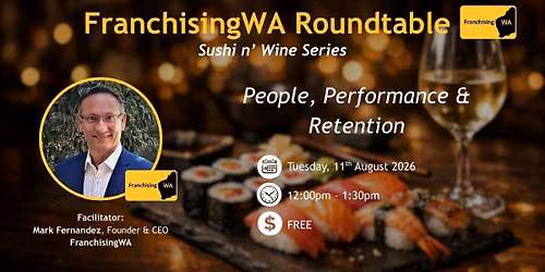 Sushi n\u2019 Wine Roundtable - 11.08.2026