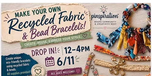 Adult Summer Craft Series-Fabric Bracelets