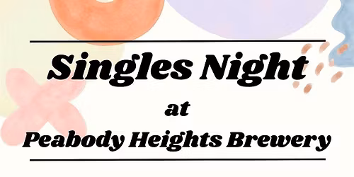 Singles Night!