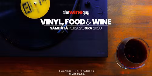 Vinyl, Food & Wine