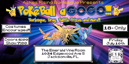 Pokemon A GoGo at The Emerald Vine Room