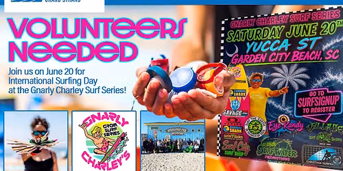 Beach Clean-Up and Gnarly Charley\u2019s Surf Series