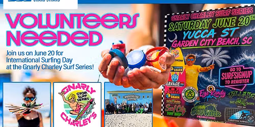 Beach Clean-Up and Gnarly Charley\u2019s Surf Series