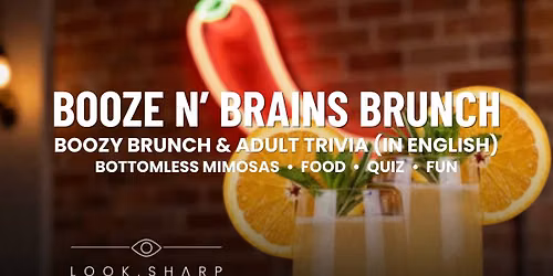 BOOZE 'n BRAINS BRUNCH (TROPICAL VIBES) : Brunch Quiz Event